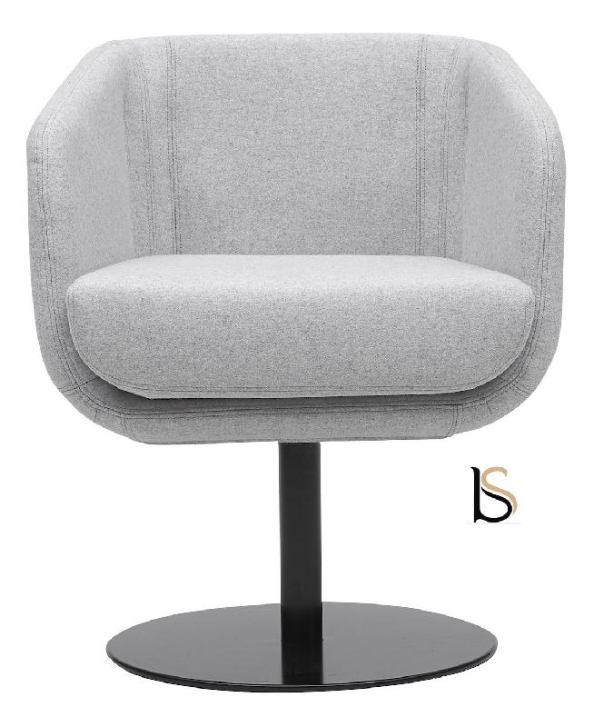 Fauteuil SHELLY - Softline - Feld Gris 620_1