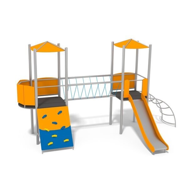 Jeu multi tours en acier inoxydable pour aire de jeux - Conforme EN1176 - Référence BT11016_1