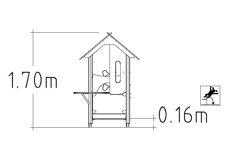 Maisonnette de jeu Unimini Ballero réf-8046357 - Hags - Pour enfants de 1 à 5 ans_1