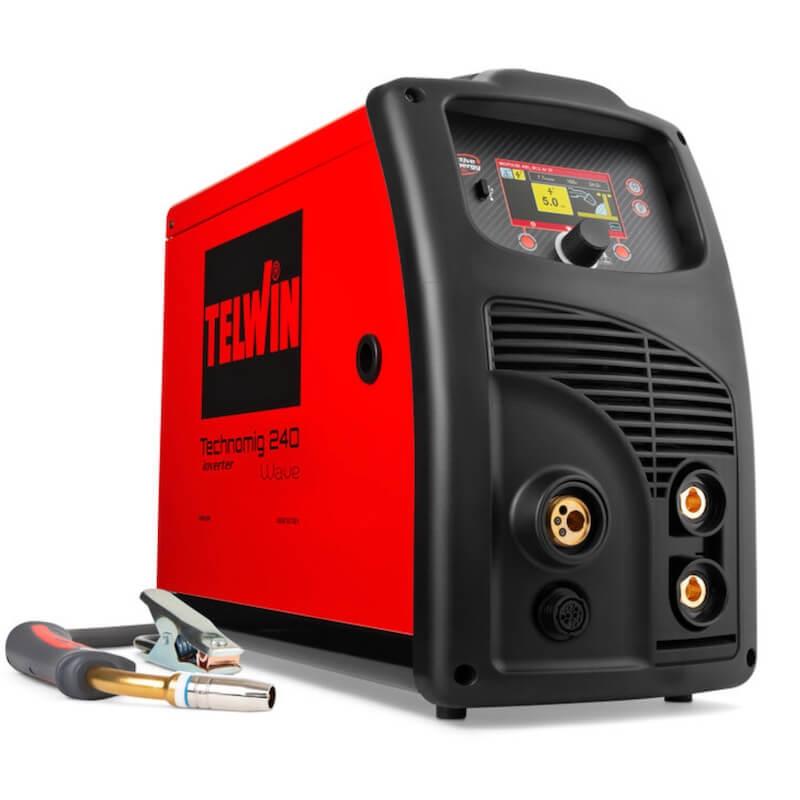 Poste à souder technomig 240 wave pulse alu TELWIN_1