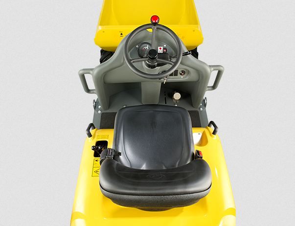1001 mini-dumper sur pneu - wacker neuson - 1000 kg_1