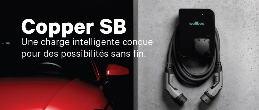 Borne de recharge intelligente et puissante pour voiture électrique - Copper SB - jusqu'à 22 kW - connectée et durable_1
