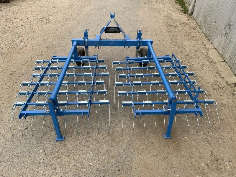 Herse étrille NC 3.0m JM - châssis renforcé - dents diamètre 7 ou 8 - 6 rangées - Occasion_1