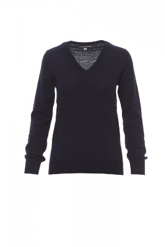 Pull femme col en V - BUSINESS LADY - 001062-0081 - Payper_1
