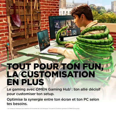 ÀÉcran gamer FHD 165 Hz OMEN 23,8 pouces - OMEN 24_1