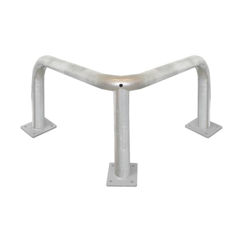 Arceau de protection d'angle acier Ø 76mm - 350 / Acier galvanisé_1