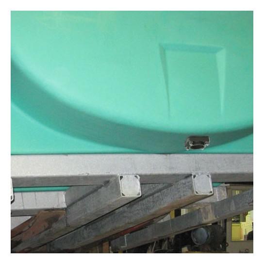 Cuve à vidange totale 6000L - PREMIUM - DURACUVE 6100 avec vanne Polypropylène DN50 et passe cloison_1