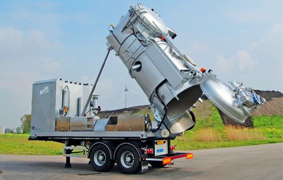 Koks MegaVac Loader - Hydrocureur autonome à moteur Diesel - 13 tonnes à vide, adaptable sur châssis_1
