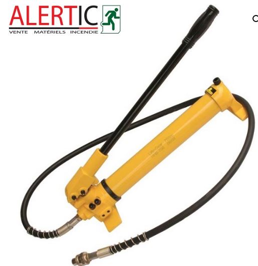 Pompe hydraulique manuelle - simple effet - 700 Bars - 2 vitesses - acier - prêt à l'emploi_1