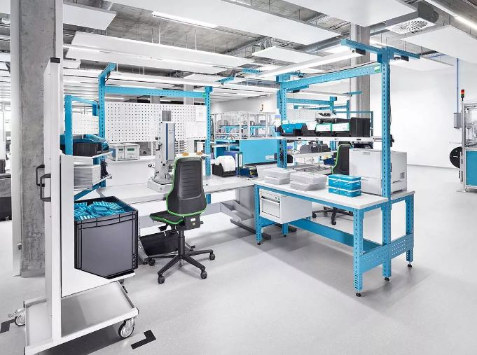 Postes de montage individuels flexibles et modulables - Bott Avero avec protection ESD et design ergonomique_0