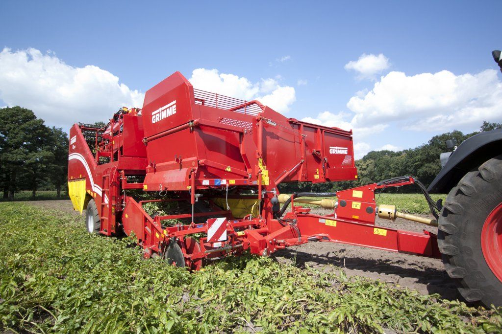 Arracheuse Grimme avec système de séparation optimisé