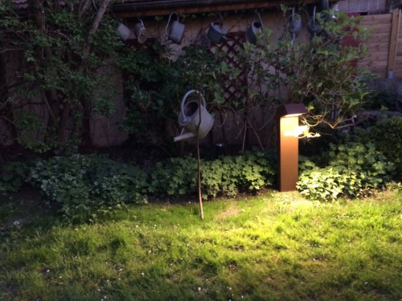 Borne lumineuse d'éclairage public LED - 11 à 27W - Aluminium et acier galvanisé - Hauteurs 0.90 à 1.5m_2