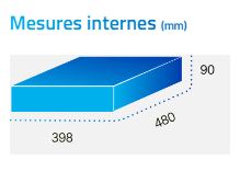 Casiers intelligents de conciliation pour documents et petits objets - Kuik - réf Porte H10_2