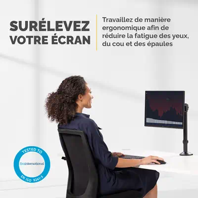 Fellowes Reflex 8502501 support d'écran plat pour bureau 81,3 cm (32