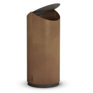 Neo - cendrier corbeille - The Italian Lab - capacité 100L - acier galvanisé - Diamètre 480 mm, Hauteur 1100 mm_1