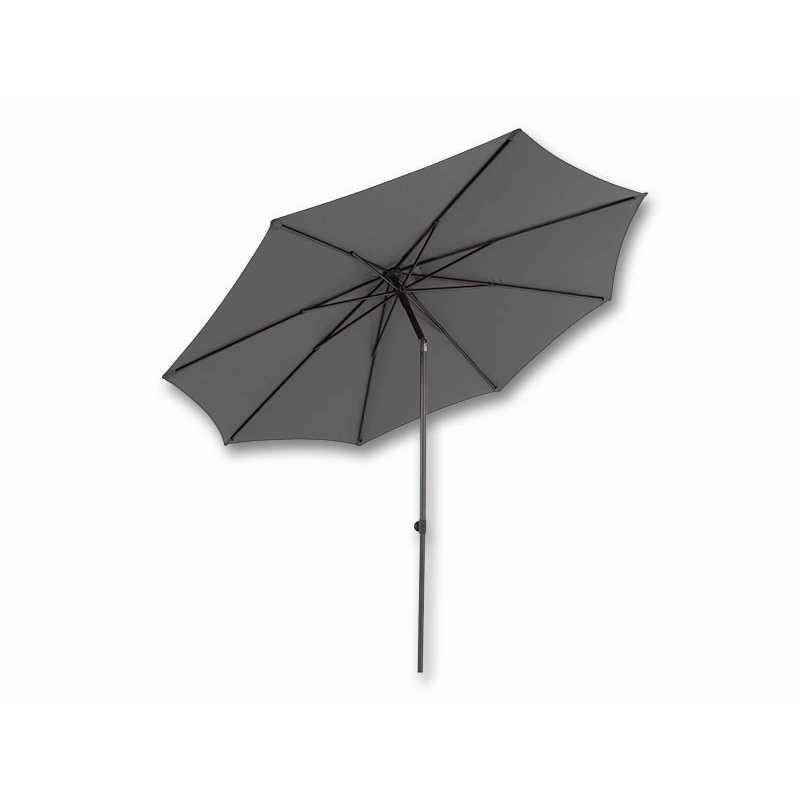 Parasol droit bali ø300 cm – MTF – toile anthracite avec manivelle – 2naz0171_1