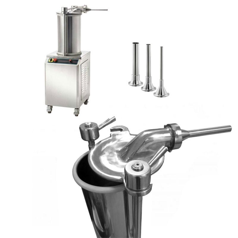 Poussoir à saucisses hydraulique sur socle 35 litres | Qdm - 199321_1