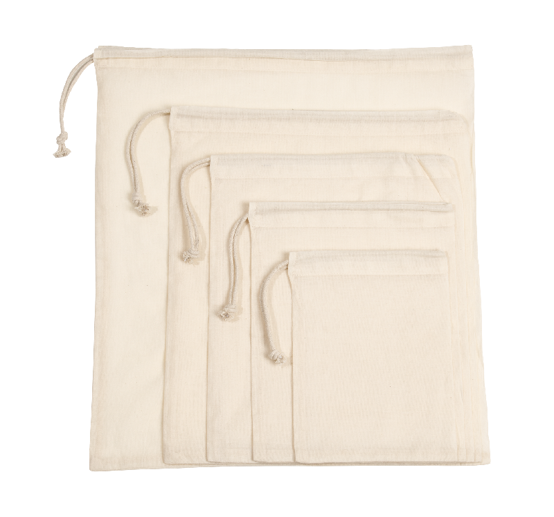 Sac publicitaire à cordon coulissant en coton biologique - Kimood - Réf: KI0729 - Disponible en plusieurs tailles_1