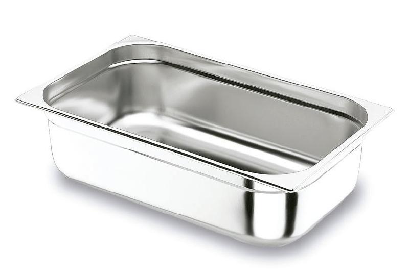 Bac GN Gastro 1/1 en inox - Hauteur 200 mm - Résistant et modulable_1