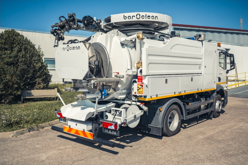 Combiné hydrocureur IMPÉRIAL - BAROCLEAN de 16 à 18T pour curage, débouchage et aspiration_1