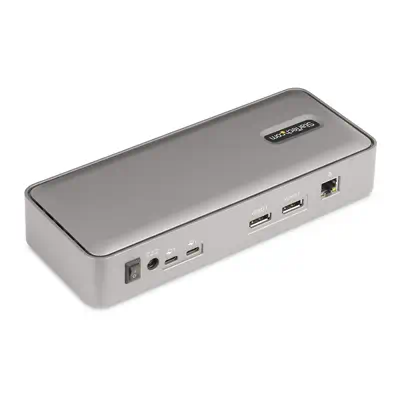 Docking Station KVM USB-C pour Deux PC Portables - Station d'Accueil DisplayPort 4K 60Hz pour 2 Moni_1