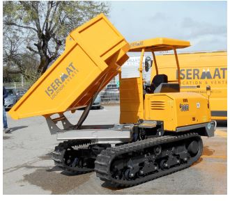 Dumper à chenilles compact - C30R-3TV - benne rotative pour transport et évacuation des matériaux - disponible en location_1
