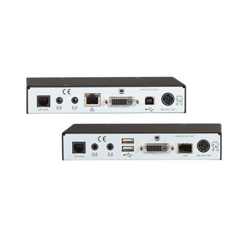 Extendeur industriel KVM LRXI - DVI, USB 2.0, audio, série sur fibre optique_1