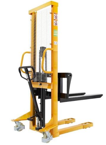 Gerbeur manuel SDJA1000 - capacité 1000 kg - levage jusqu'à 1600 mm - fourche réglable_1