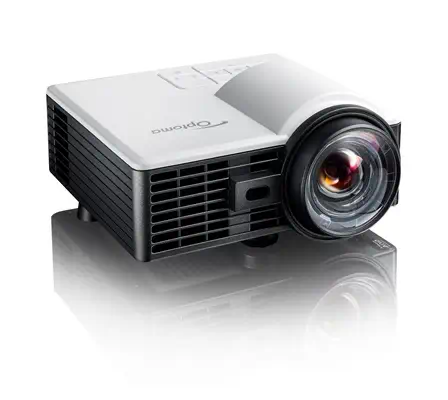 Optoma ML1050STi Projecteur à  focale courte 535 ANSI lumens DLP WXGA (1280x800) Compatibilité 3D Noi_1