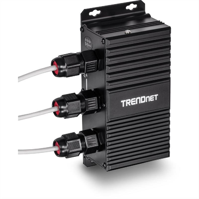 TRENDnet TI-EU120 Extenseur UPoE Gigabit extérieur industriel à 2 ports_1