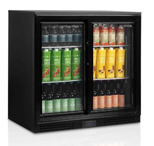 Arrière de Bar - Portes coulissantes - Double vitrage de sécurité - Classe énergétique UE A_1