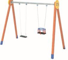 Balançoire 2 places - Buff'hyeres Collectivités - pour portique_1