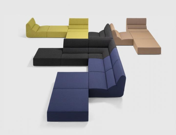 Canapé d'accueil LAYOUT - Ref : w90d90h72_COF_1