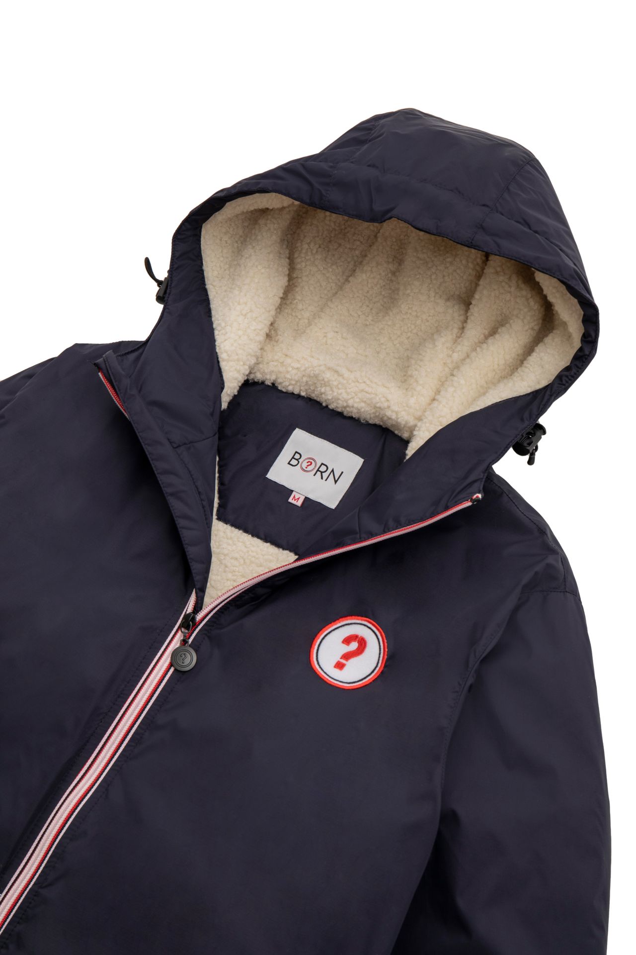 Doudoune manches longues unisexe Born Collection – personnalisable avec patch à scratch et broderie_1