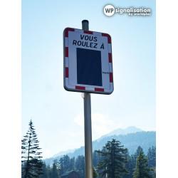 Radar Pédagogique Routier - WP Signalisation - Écologique, Économique, Agglomération, Fonctionnel, Éducatif_1