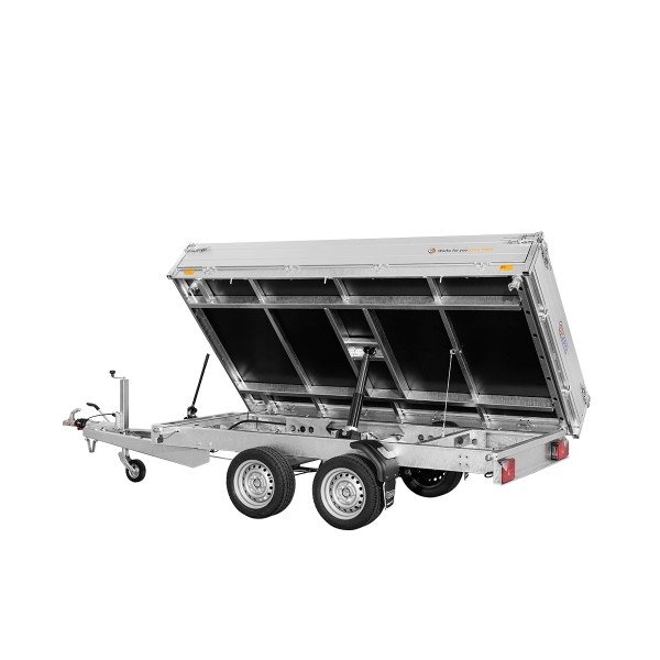 Remorque benne - Tribenne électrique 3,06 x 1,70m 2700 kg - SARIS K3 306 170 2700_1