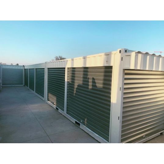 Rideau métallique industriel galvanisé motorisé - L2500xH2500 CLASSIC BOX - Fabriqué en France_1