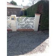 Brise-vue en acier thermolaqué - BB Metal Creation - Hauteur 50cm à 1m - Longueur 1m à 2m_1