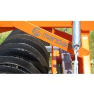 Rouleaux agricoles Campbell MWC/MWW - Mandam - largeur 1,5 à 6 m - diamètre 700 à 900 mm - avec dents nivelantes mécaniques_1