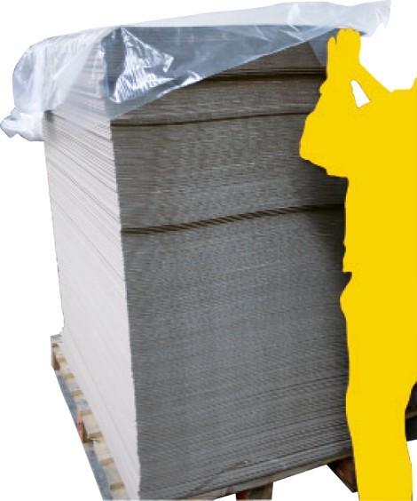 Coiffe palette plastique - Protection contre l'humidité, la poussière et le vol - Référence 460300_1