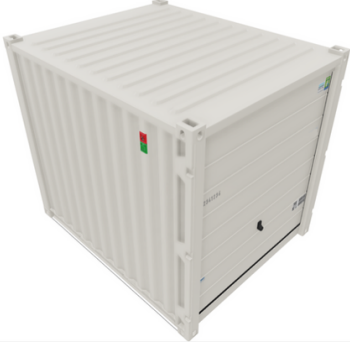 Container de stockage 10 pieds -Porte sectionnelle - LC10 garage_1