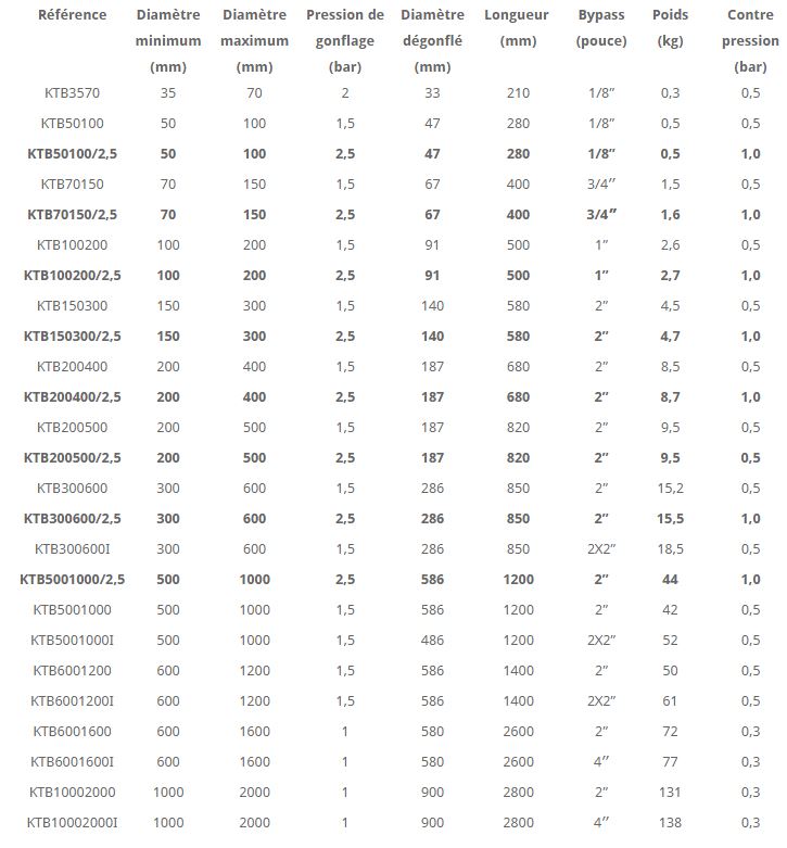 Ogt-1 - obturateur canalisation gonflable traversant - soluprotech_1