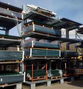 Rayonnage et rack à palette Cantirac - platelage en contreplaqué pour stockage cantilever et plaques techniques_1