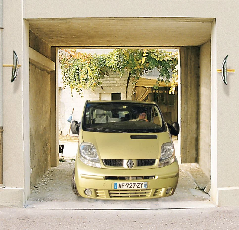 Miroir vision Grand Angle de sortie de parking_1