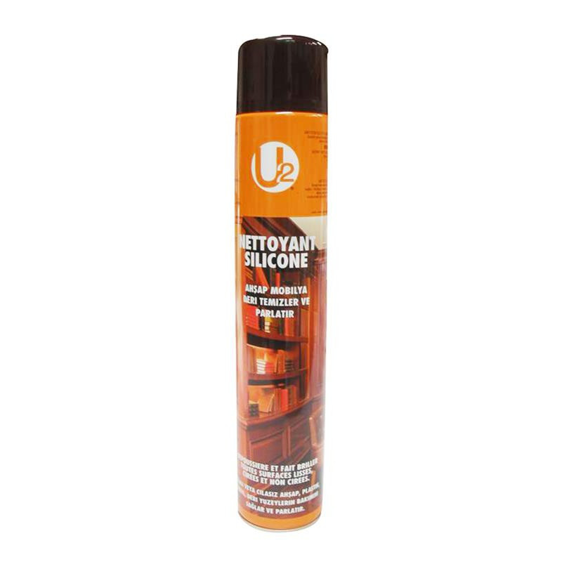 Nettoyant silicone pour le depoussierage et brillance des surfaces lisses u2 aerosol de 750ml_1