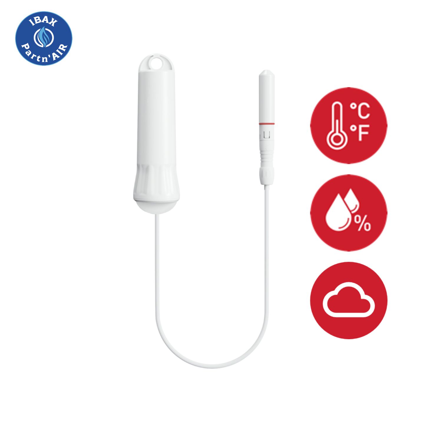 Sonde capteur de température - Mesures précises (-40 à 85°C) - Humidité relative 0-100% - IP67 - Sans fil - Compatible ARANET PRO_1