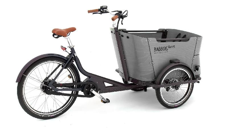 Triporteur électrique Babboe Curve Mountain - 4 enfants - Moteur Yamaha - Boîte Enviolo Nu Vinci_1