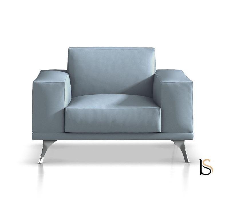 Fauteuil d'accueil SF - Mobel Linea - Marron foncé_1