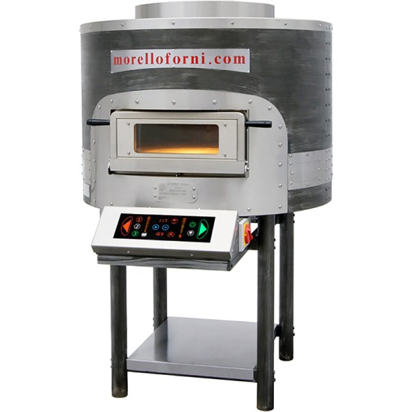 Four professionnel pour pizza avec rotation de la sole