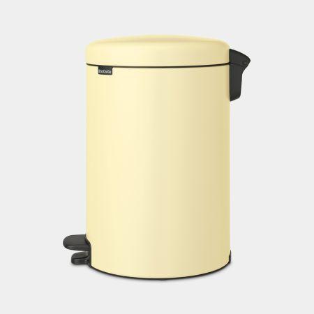 Poubelle à pédale NewIcon 20 litres Mellow Yellow - Brabantia UGS233821_1